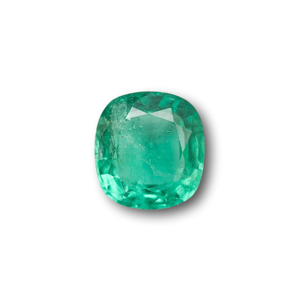 2.66ct | Brilliant Cut Cushion Shape Brazil Emerald
