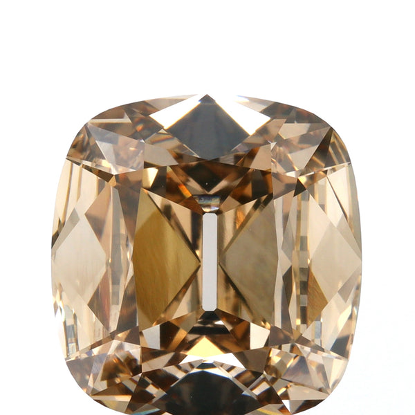 6.01ct | Champagne VS1 Cushion Shape Old Mine Cut Diamond (GIA)