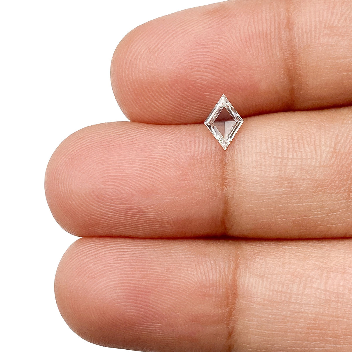 0.20ct | F/VS2 Lozenge Shape Step Cut Diamond - Modern Rustic Diamond