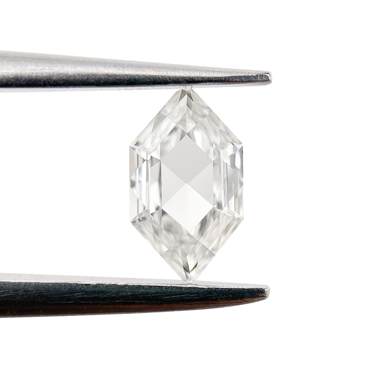 0.26ct | D/VVS2 Hexagon Shape Step Cut Diamond - Modern Rustic Diamond