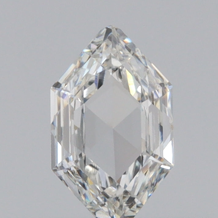 0.26ct | D/VVS2 Hexagon Shape Step Cut Diamond - Modern Rustic Diamond