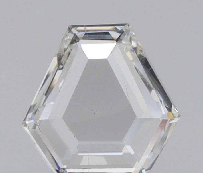 0.26ct | G/SI1 Shield Shape Step Cut Diamond - Modern Rustic Diamond