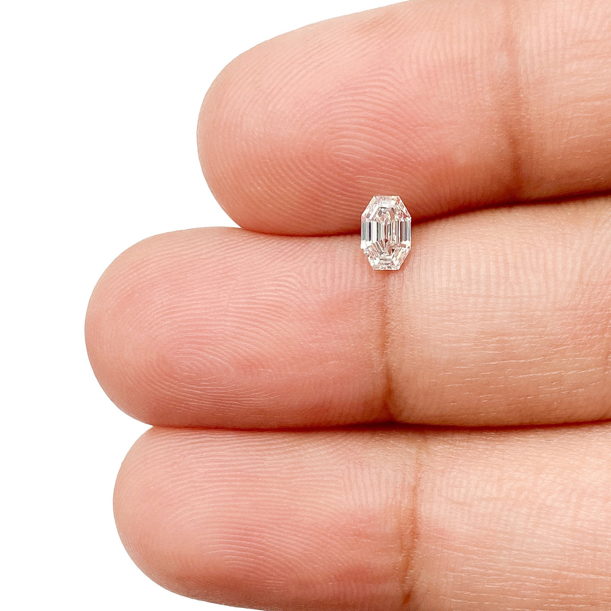 0.28ct | G/VS1 Octagonal Shape Step Cut Diamond - Modern Rustic Diamond