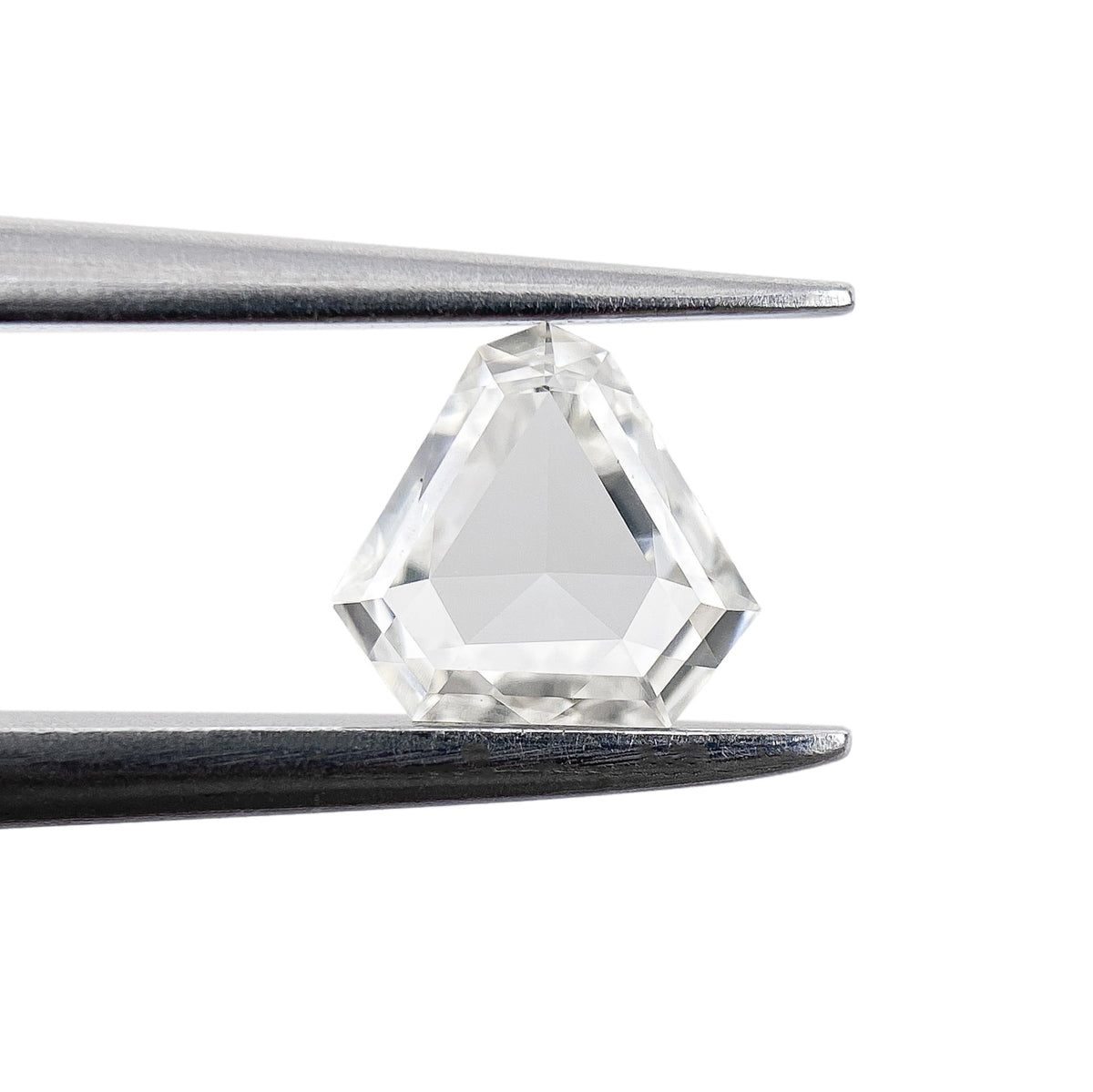 0.29ct | F/VVS2 Shield Shape Step Cut Diamond - Modern Rustic Diamond