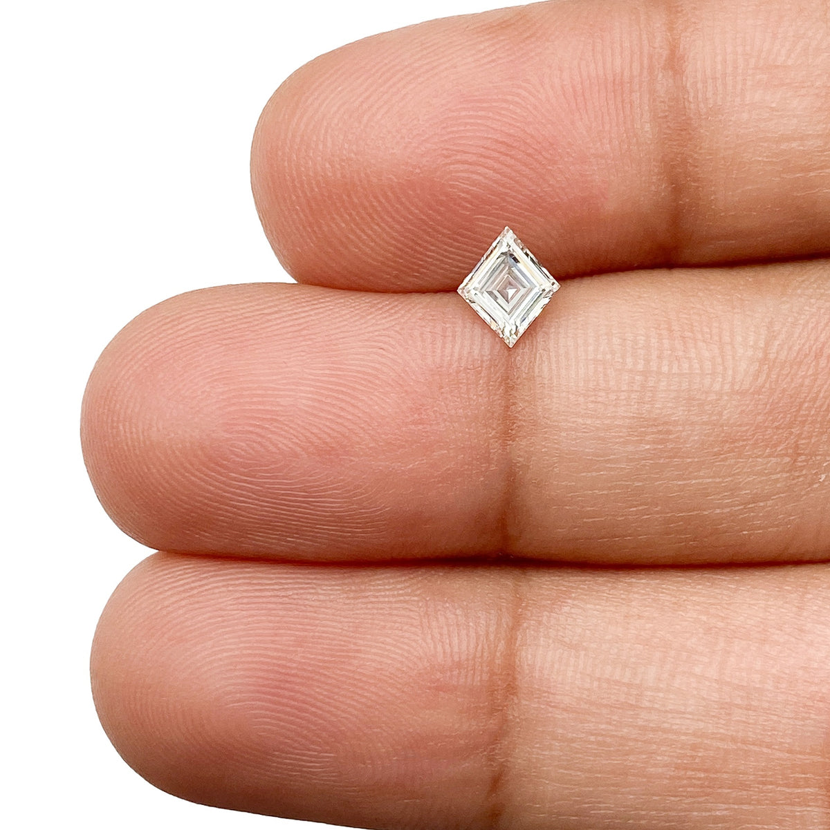 0.29ct | H/VS1 Lozenge Shape Step Cut Diamond - Modern Rustic Diamond