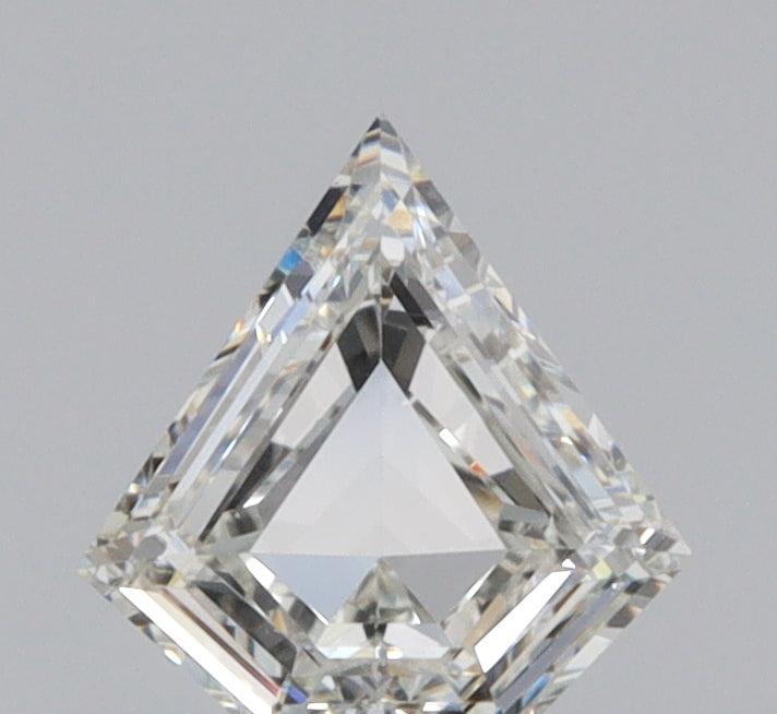 0.30ct | G/VS1 Shield Shape Step Cut Diamond - Modern Rustic Diamond