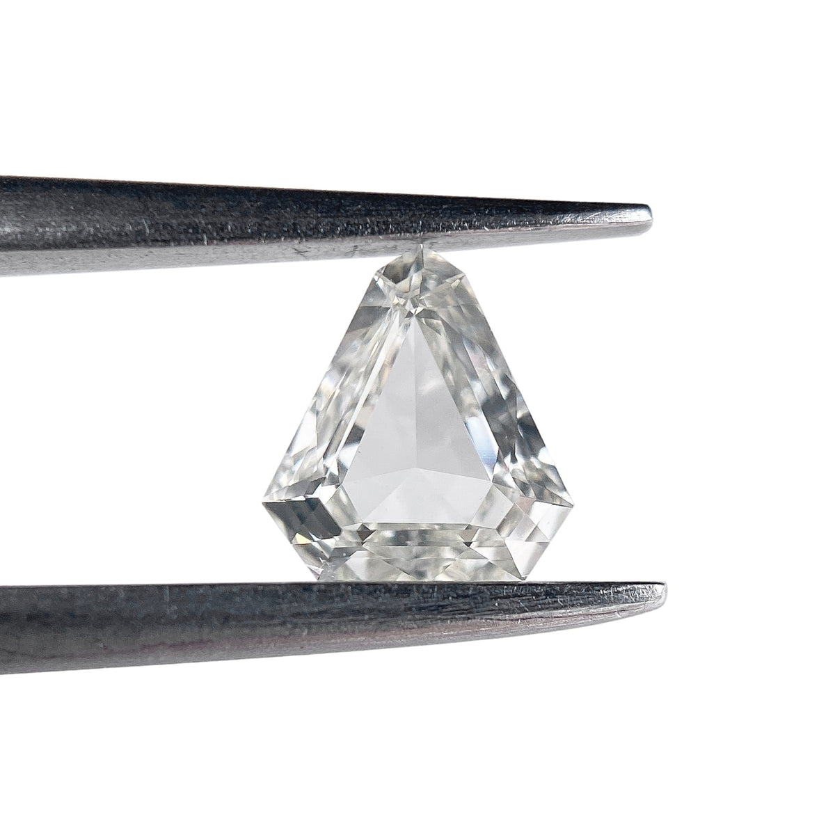 0.30ct | J/VS1 Shield Shape Step Cut Diamond - Modern Rustic Diamond