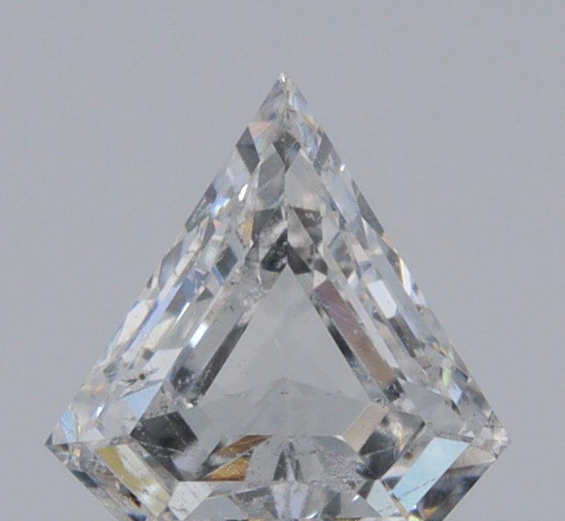 0.31ct | G/I1 Shield Shape Step Cut Diamond - Modern Rustic Diamond