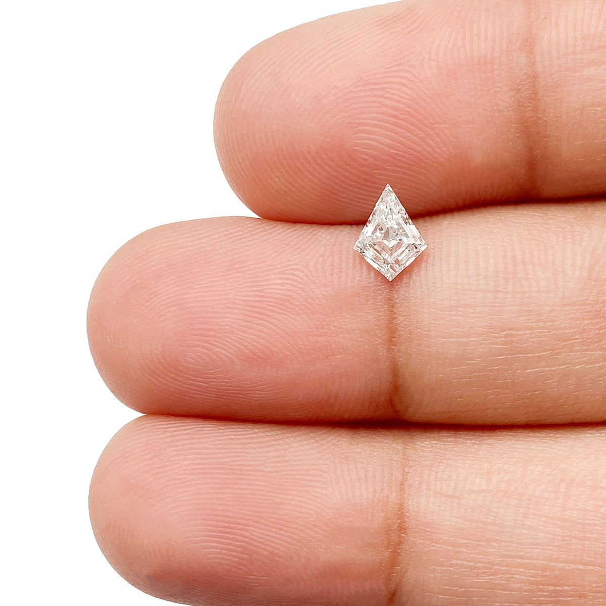 0.32ct | F/SI2 Kite Shape Step Cut Diamond - Modern Rustic Diamond