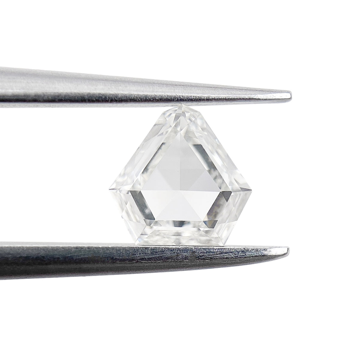 0.32ct | F/VS1 Shield Shape Step Cut Diamond - Modern Rustic Diamond