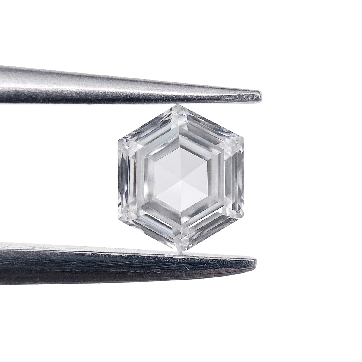 0.33ct | E/VVS2 Hexagon Shape Step Cut Diamond - Modern Rustic Diamond