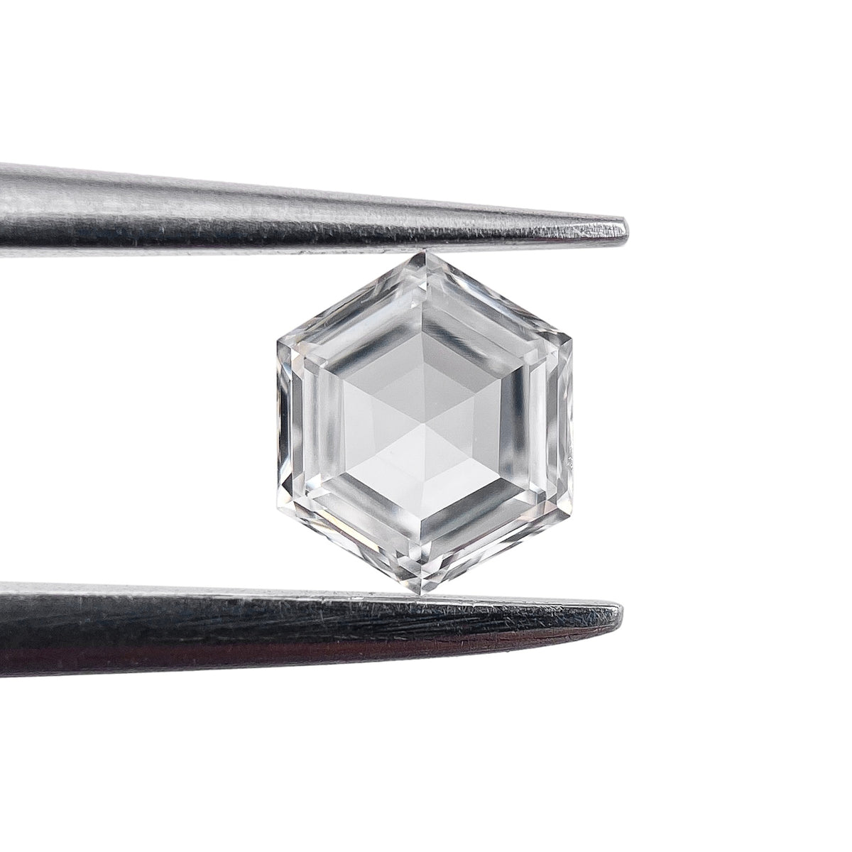 0.35ct | E/VVS2 Hexagon Shape Step Cut Diamond - Modern Rustic Diamond