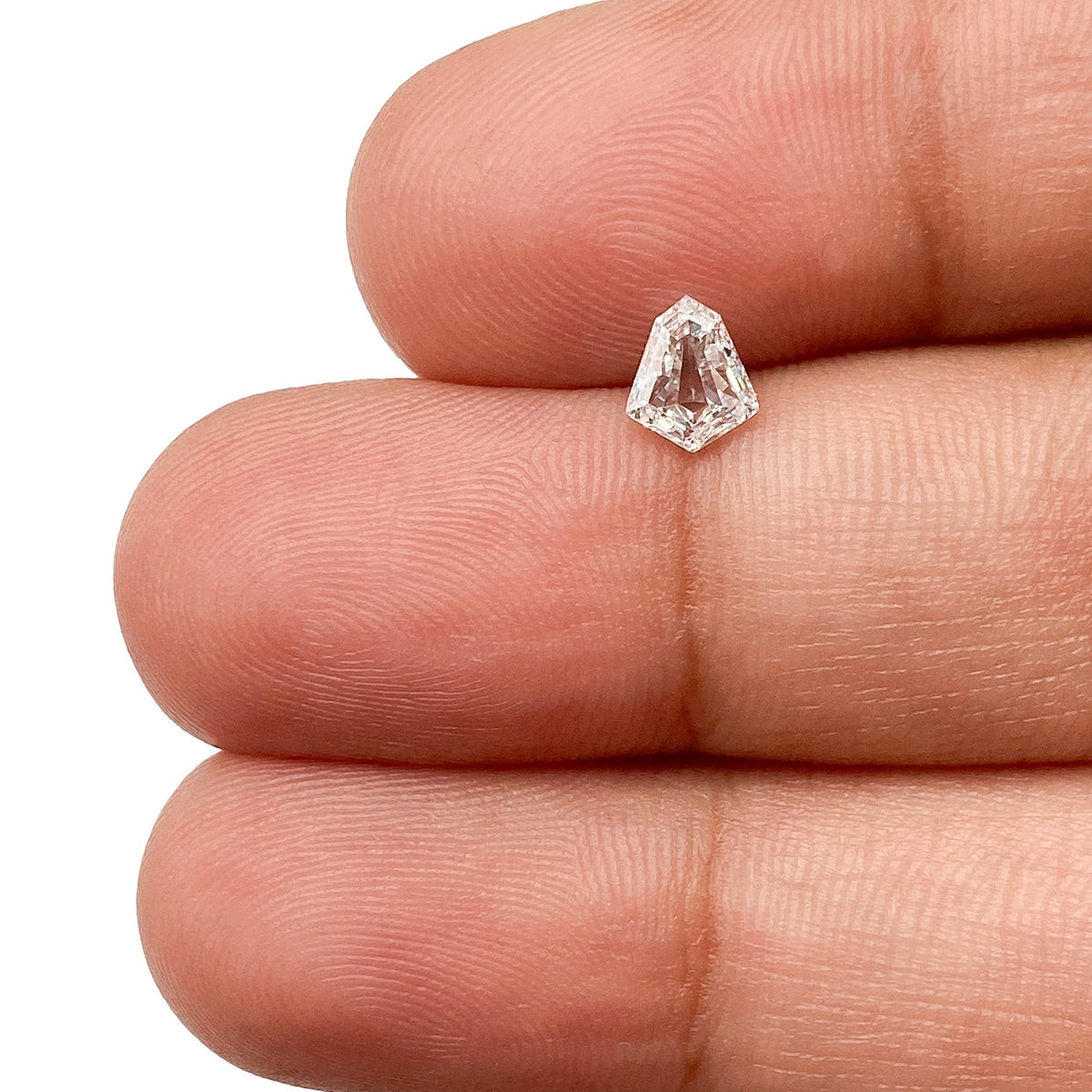 0.35ct | E/VVS2 Kite Shape Rose Cut Diamond - Modern Rustic Diamond