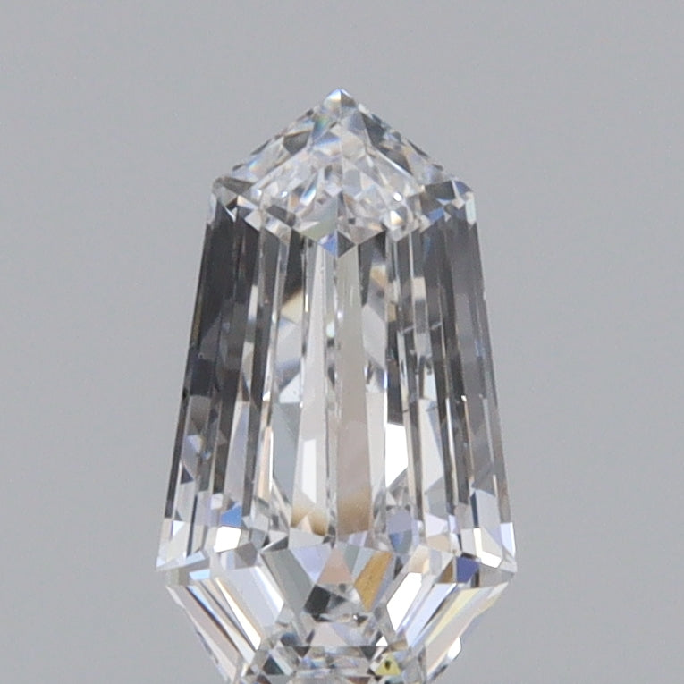 0.39ct | D/VS2 Shield Shape Step Cut Diamond - Modern Rustic Diamond