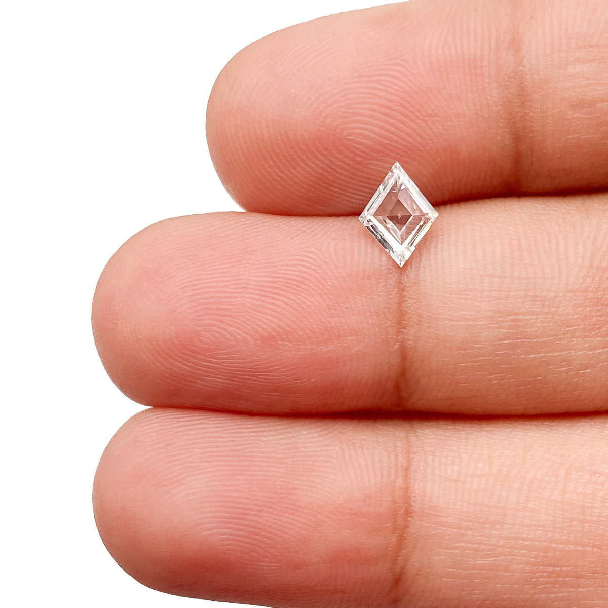 0.39ct | E/SI1 Lozenge Shape Step Cut Diamond - Modern Rustic Diamond