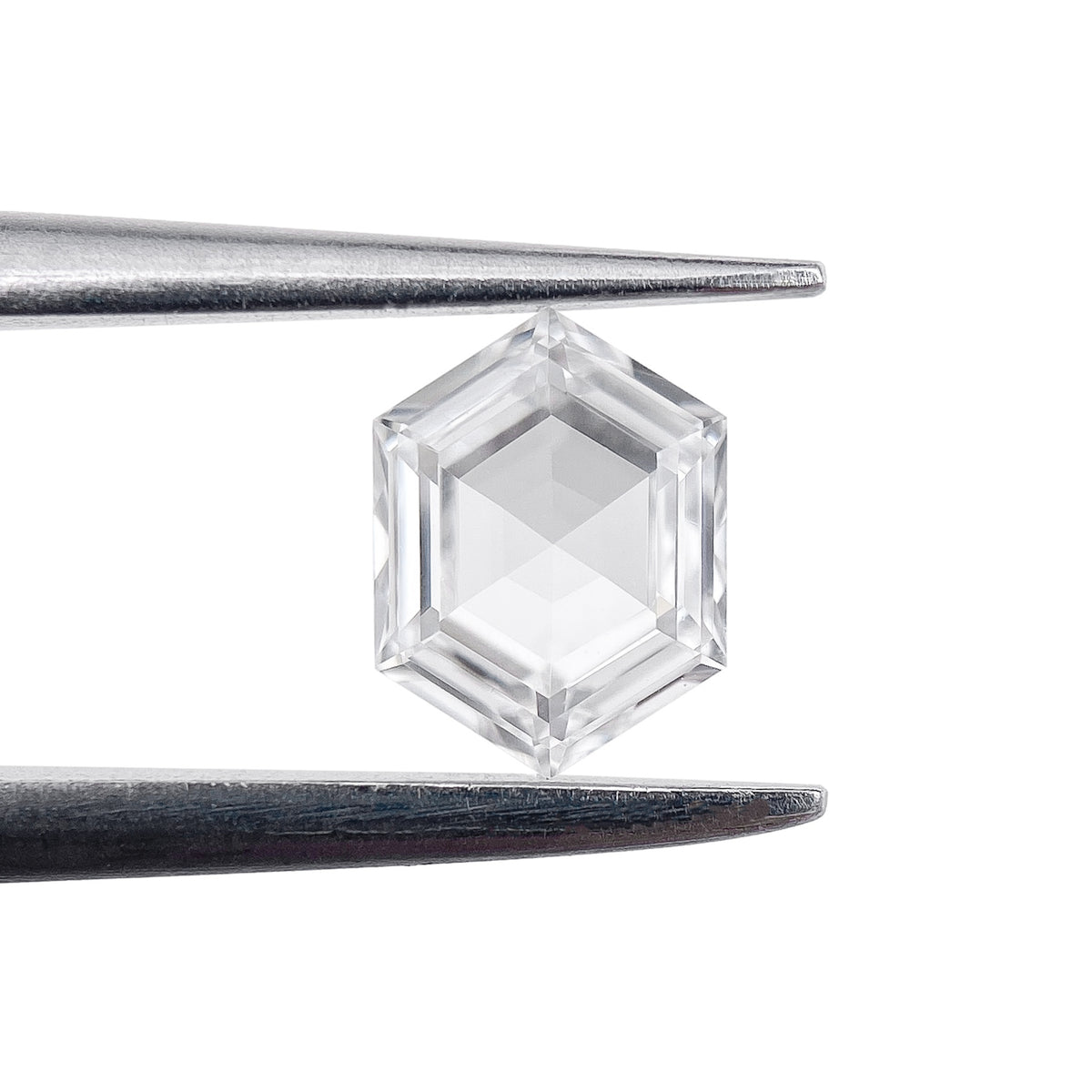 0.39ct | E/VVS2 Hexagon Shape Step Cut Diamond - Modern Rustic Diamond