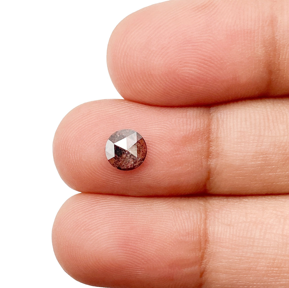 0.39ct | Rustic  Round Shape Rose Cut Diamond - Modern Rustic Diamond