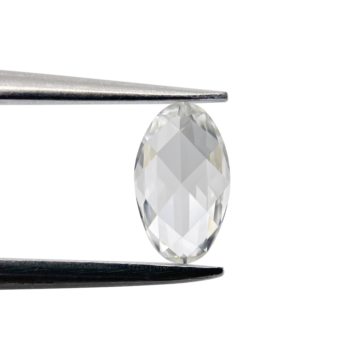 0.41ct | D/VS1 Oval Shape Rose Cut Diamond-Modern Rustic Diamond