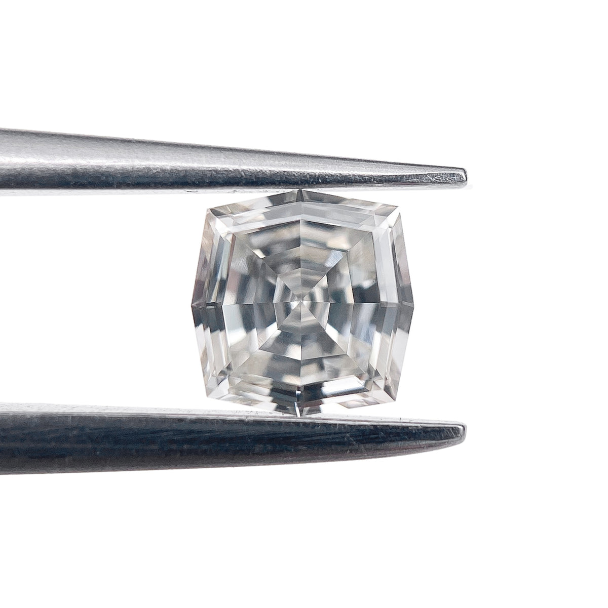 0.41ct | J/VVS2 Cushion Shape Step Cut Diamond - Modern Rustic Diamond