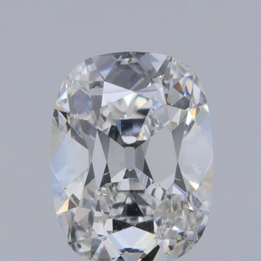 0.43ct | D-E/VVS Cushion Shape Old Mine Cut Diamond