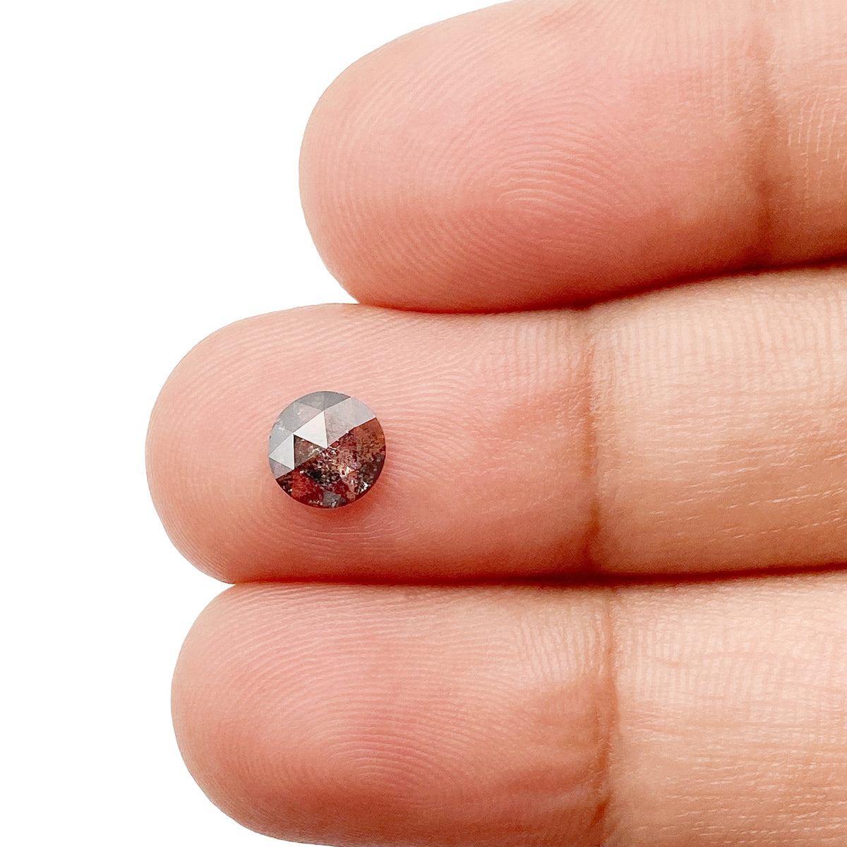 0.44ct | Rustic  Round Shape Rose Cut Diamond - Modern Rustic Diamond