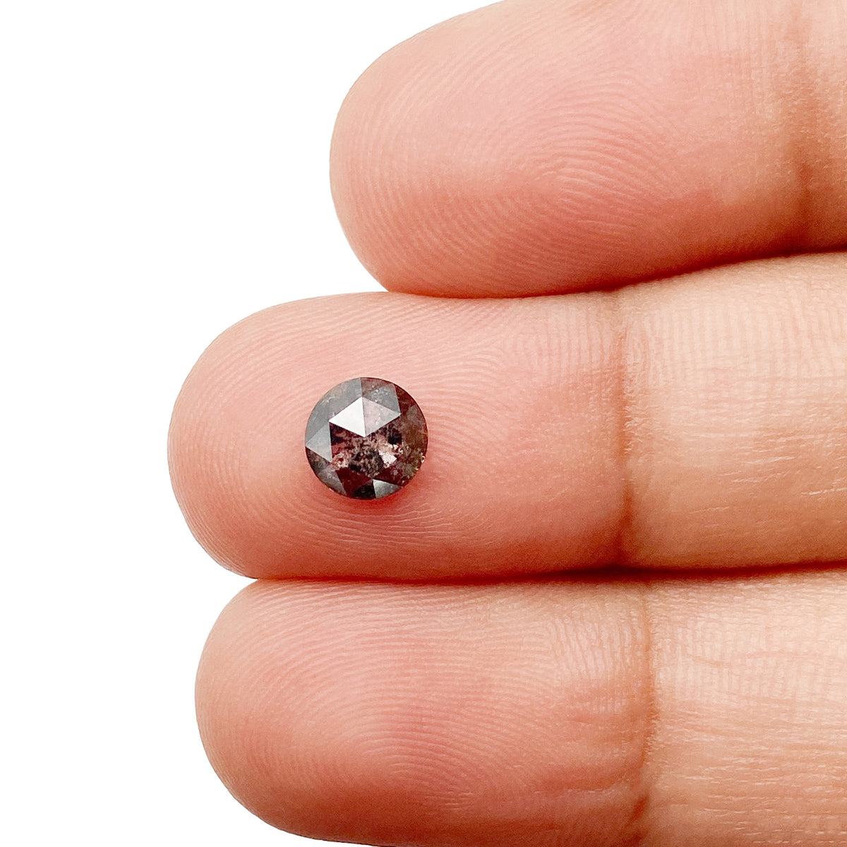 0.47ct | Rustic  Round Shape Rose Cut Diamond - Modern Rustic Diamond