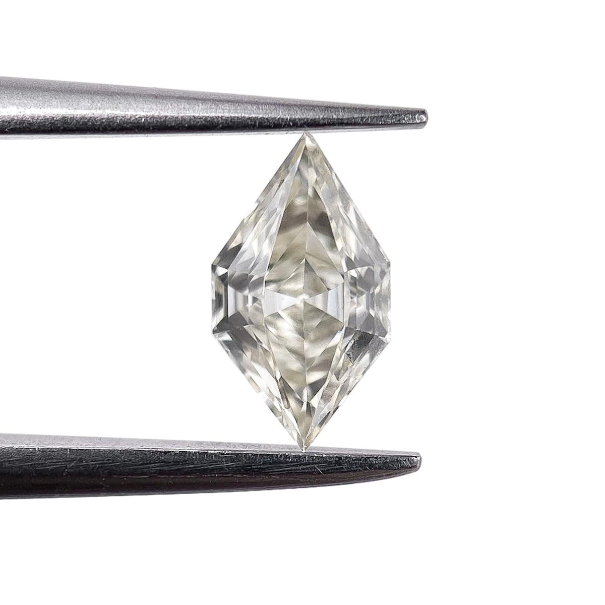 0.48ct | K/VS2 Hexagon Shape Step Cut Diamond - Modern Rustic Diamond