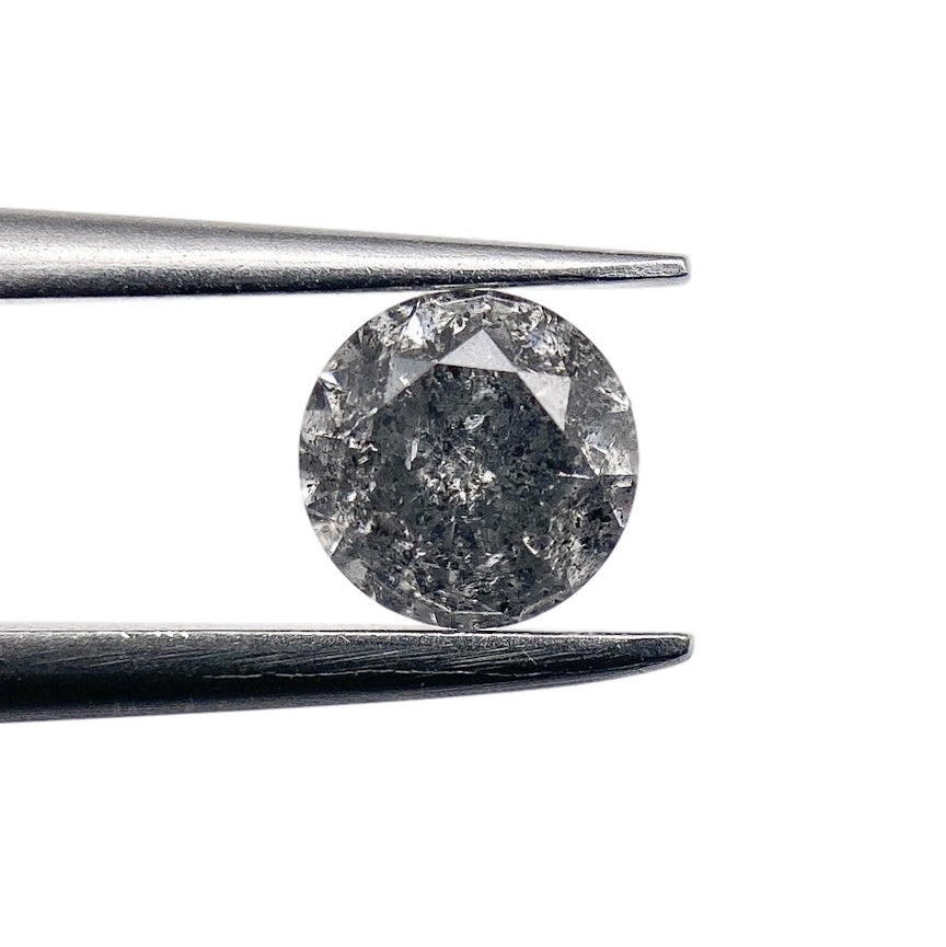 0.48ct | Rustic Round Shape Brilliant Cut Diamond - Modern Rustic Diamond