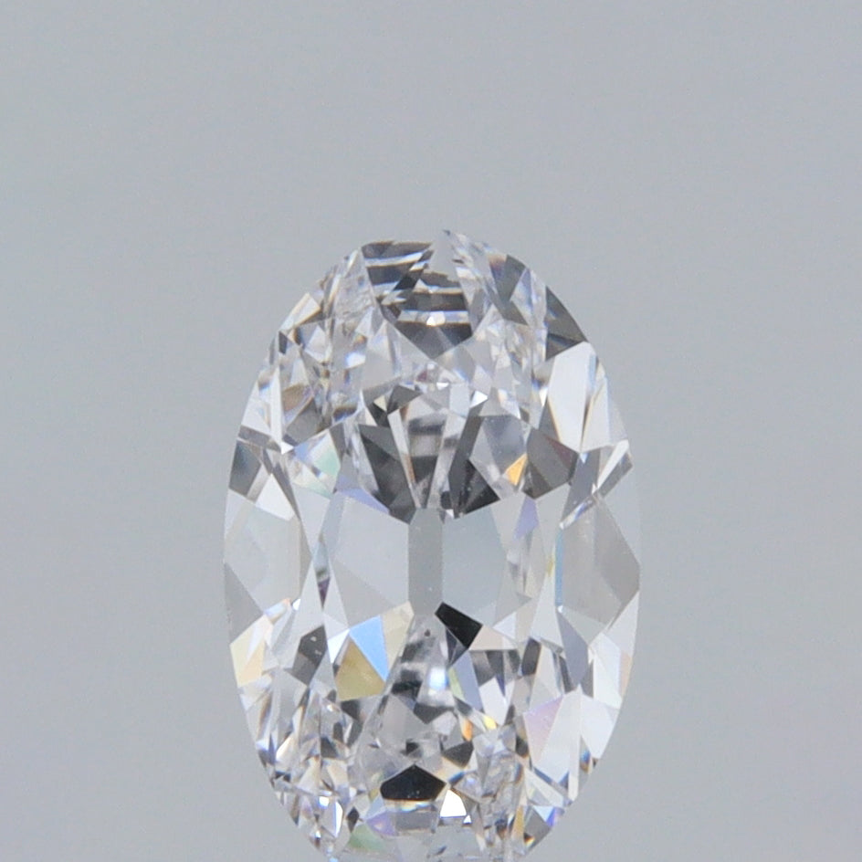0.50ct | D/VS1 Oval Shape Old Mine Cut Diamond (GIA) - Modern Rustic Diamond