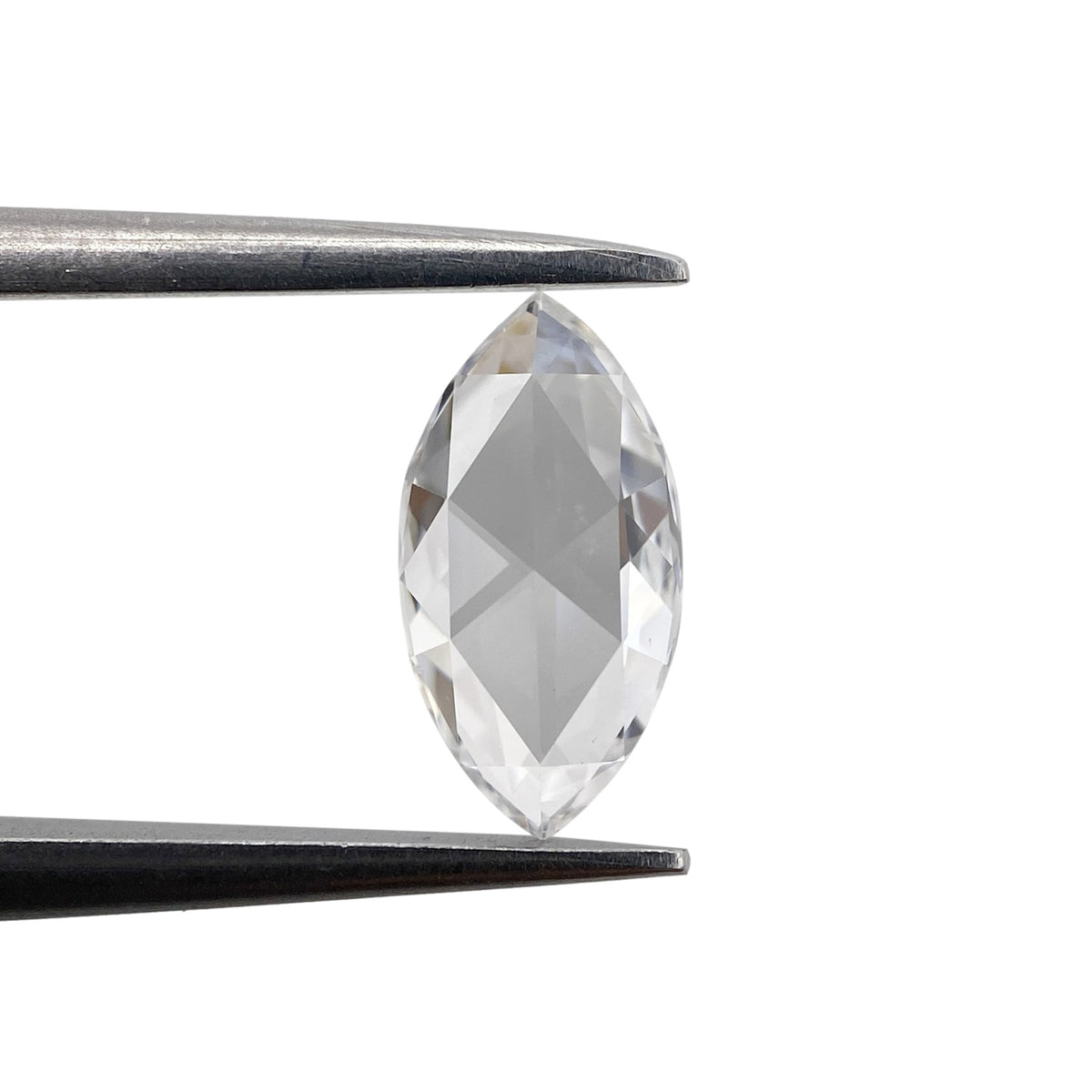 0.51ct | D/VS2 Marquise Shape Rose Cut Diamond (GIA) - Modern Rustic Diamond
