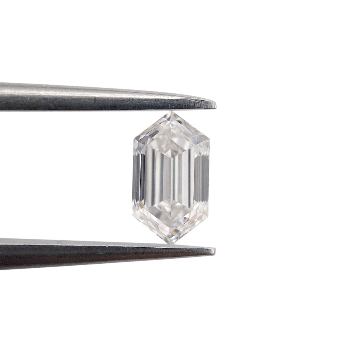 0.51ct | E/VS1 Hexagon Shape Step Cut Diamond (GIA) - Modern Rustic Diamond