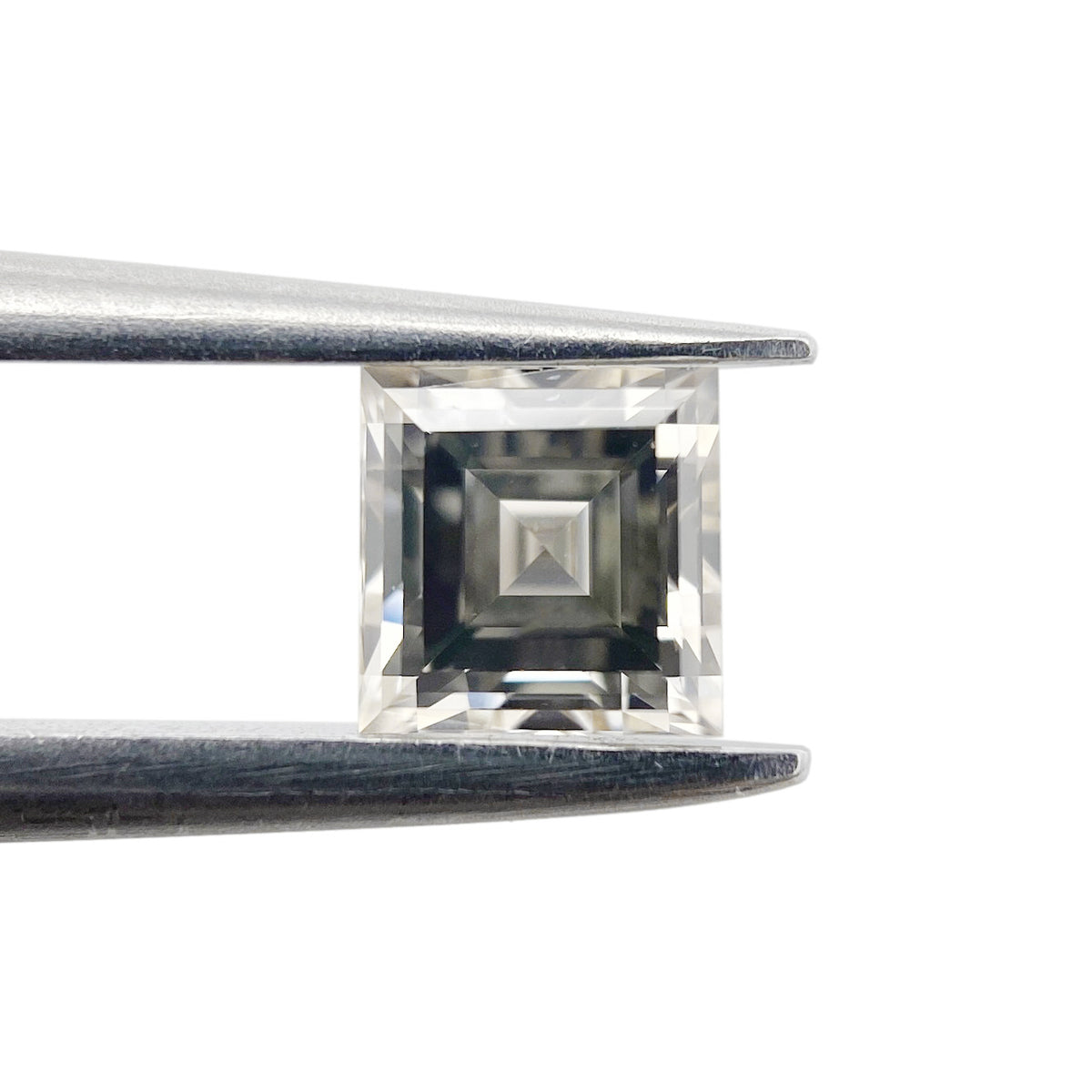 0.51ct | Light Brown VVS Carre Shape Step Cut Diamond - Modern Rustic Diamond