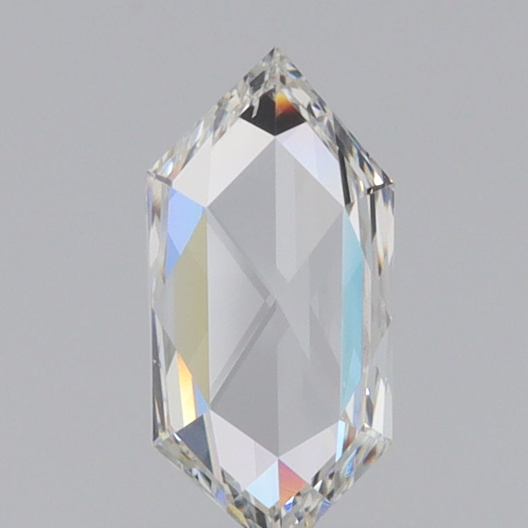 0.53ct | D/VS2 Hexagon Shape Step Cut Diamond - Modern Rustic Diamond