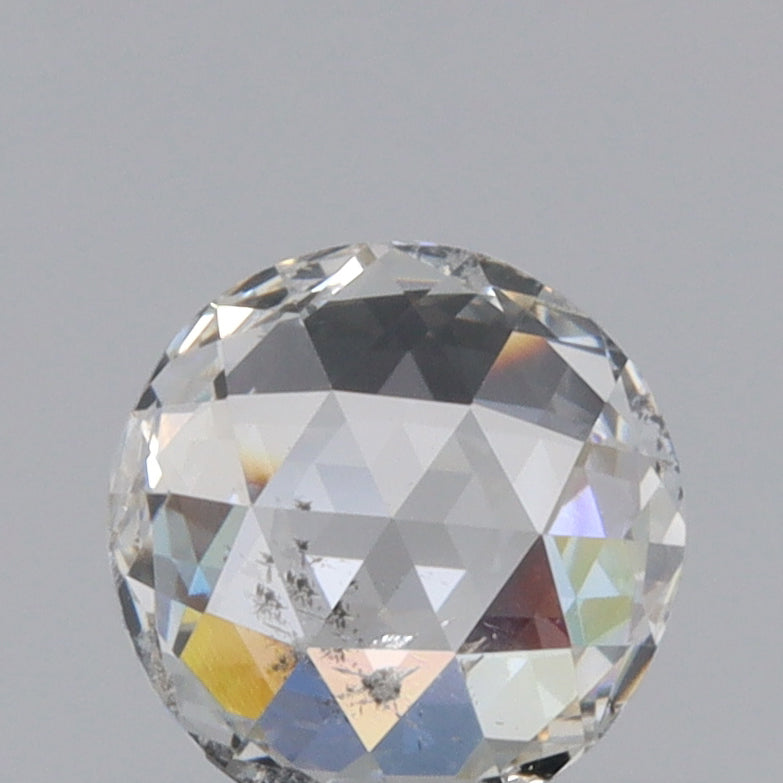0.54ct | G/I1 Round Shape Rose Cut Diamond - Modern Rustic Diamond