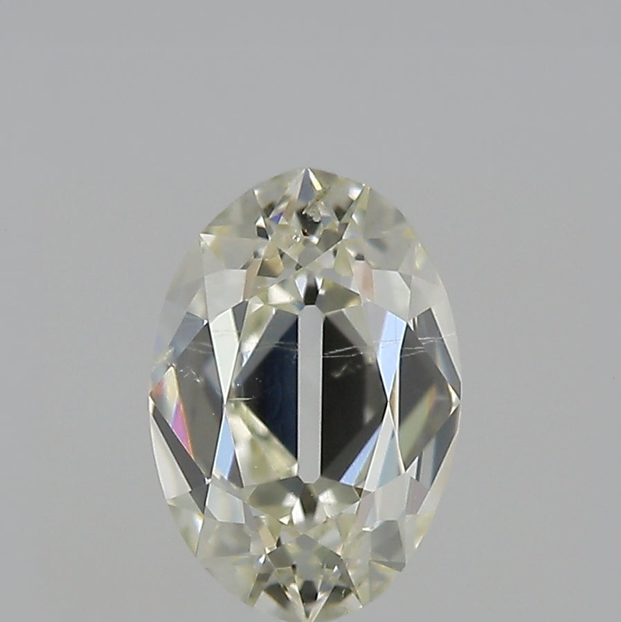 0.54ct | I-J/SI Oval Shape Old Mine Cut Diamond - Modern Rustic Diamond