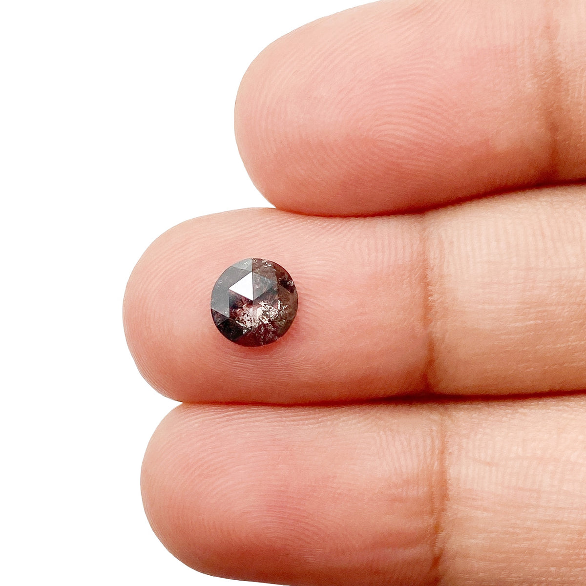 0.55ct | Rustic  Round Shape Rose Cut Diamond - Modern Rustic Diamond