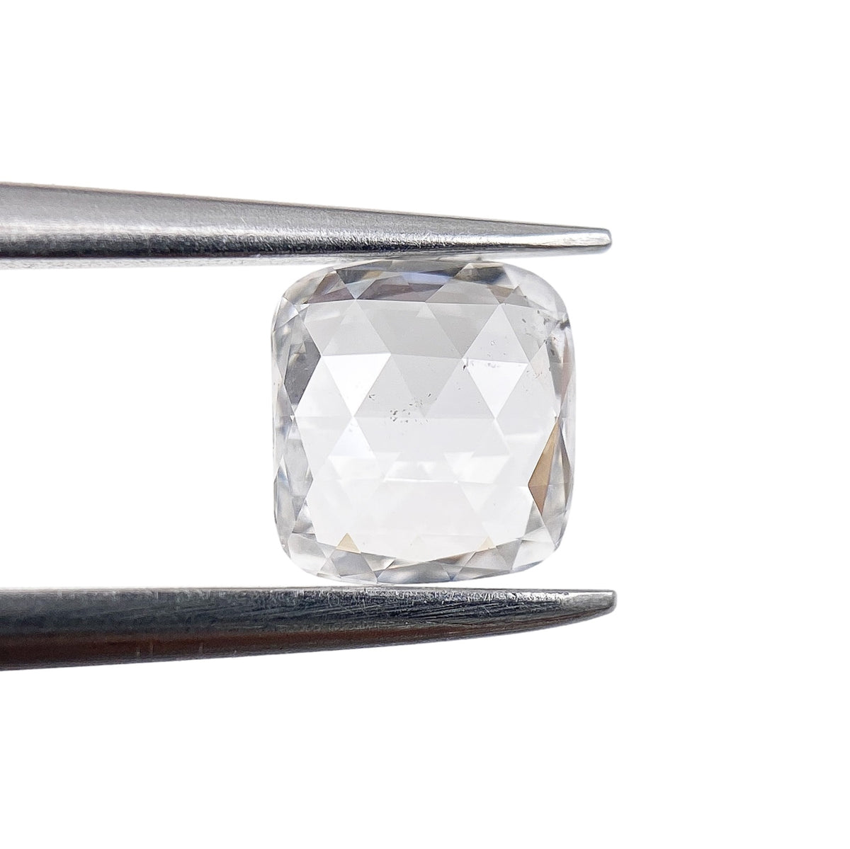 0.57ct | E/I2 Cushion Shape Rose Cut Diamond - Modern Rustic Diamond