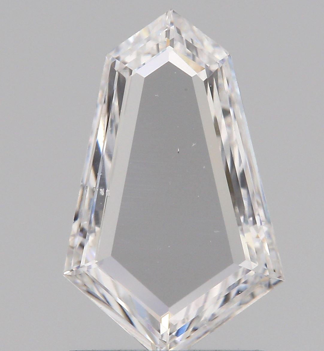 0.58ct | D/VS2 Kite Shape Portrait Cut Diamond (GIA) - Modern Rustic Diamond