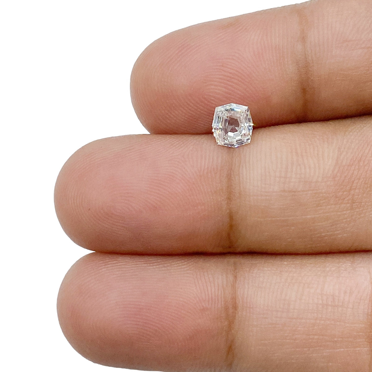 0.58ct | G/VS1 Octagonal Shape Step Cut Diamond (GIA) - Modern Rustic Diamond