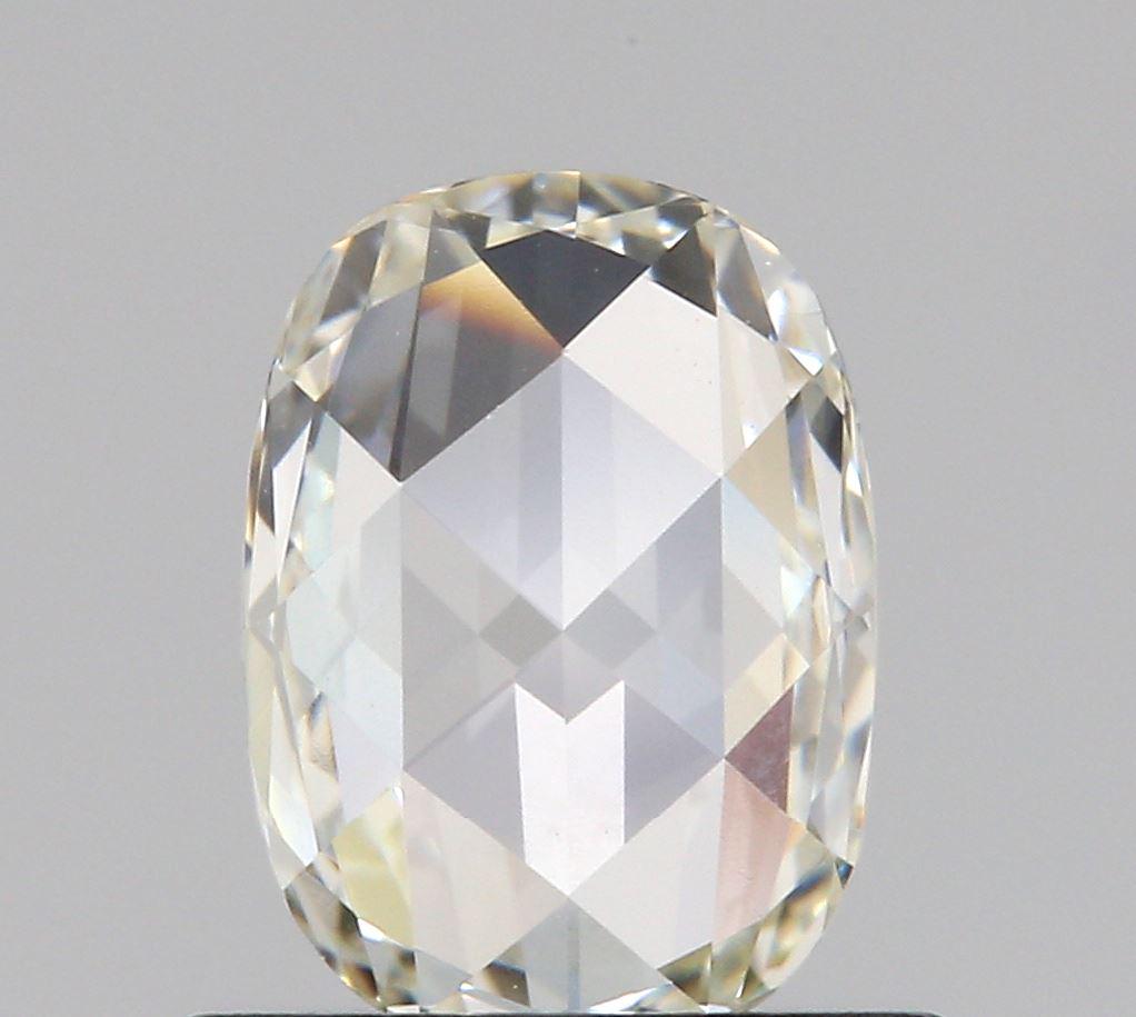 0.58ct | H/VVS2 Cushion Shape Rose Cut Diamond - Modern Rustic Diamond