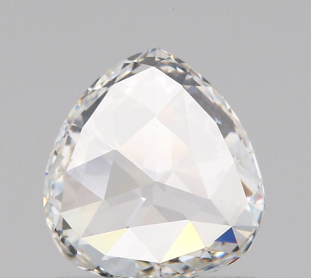 0.59ct | F/VS2 Pear Shape Rose Cut Diamond-Modern Rustic Diamond