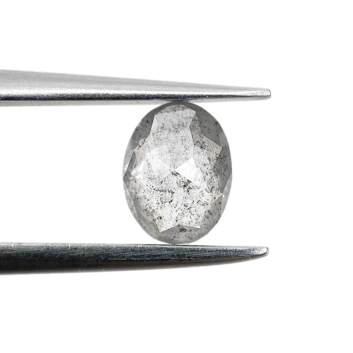 0.65ct | Rustic  Oval Shape Rose Cut Diamond - Modern Rustic Diamond