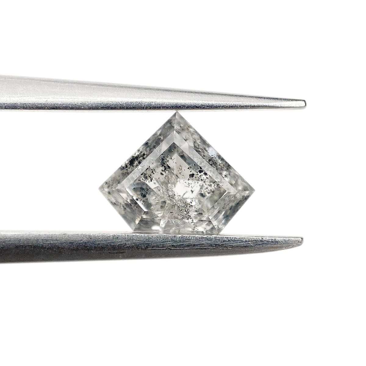 0.68ct | Rustic Shield Shape Step Cut Diamond - Modern Rustic Diamond