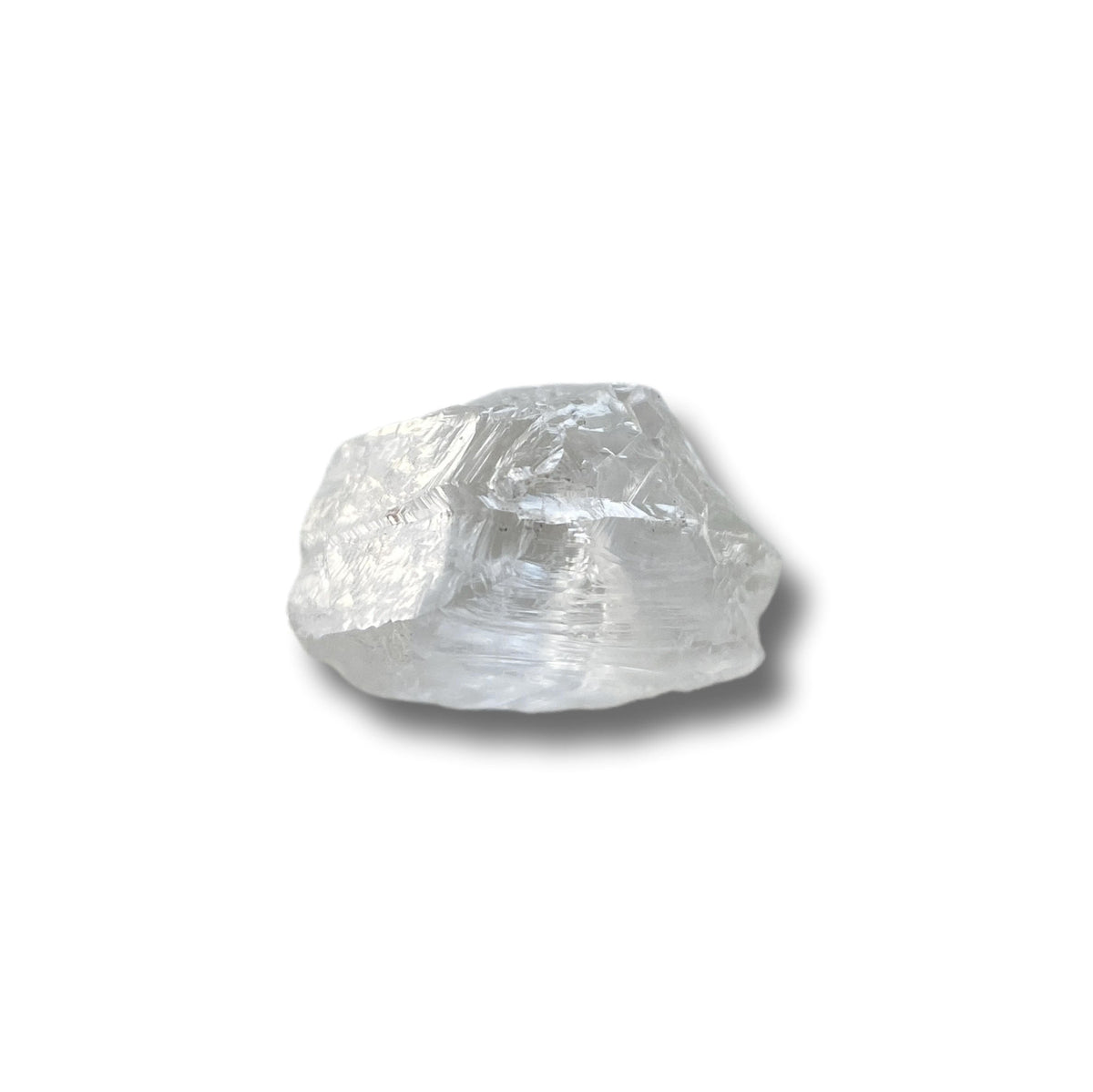 0.69ct | D/SI1 Oval Shape Rose Cut Diamond-Modern Rustic Diamond