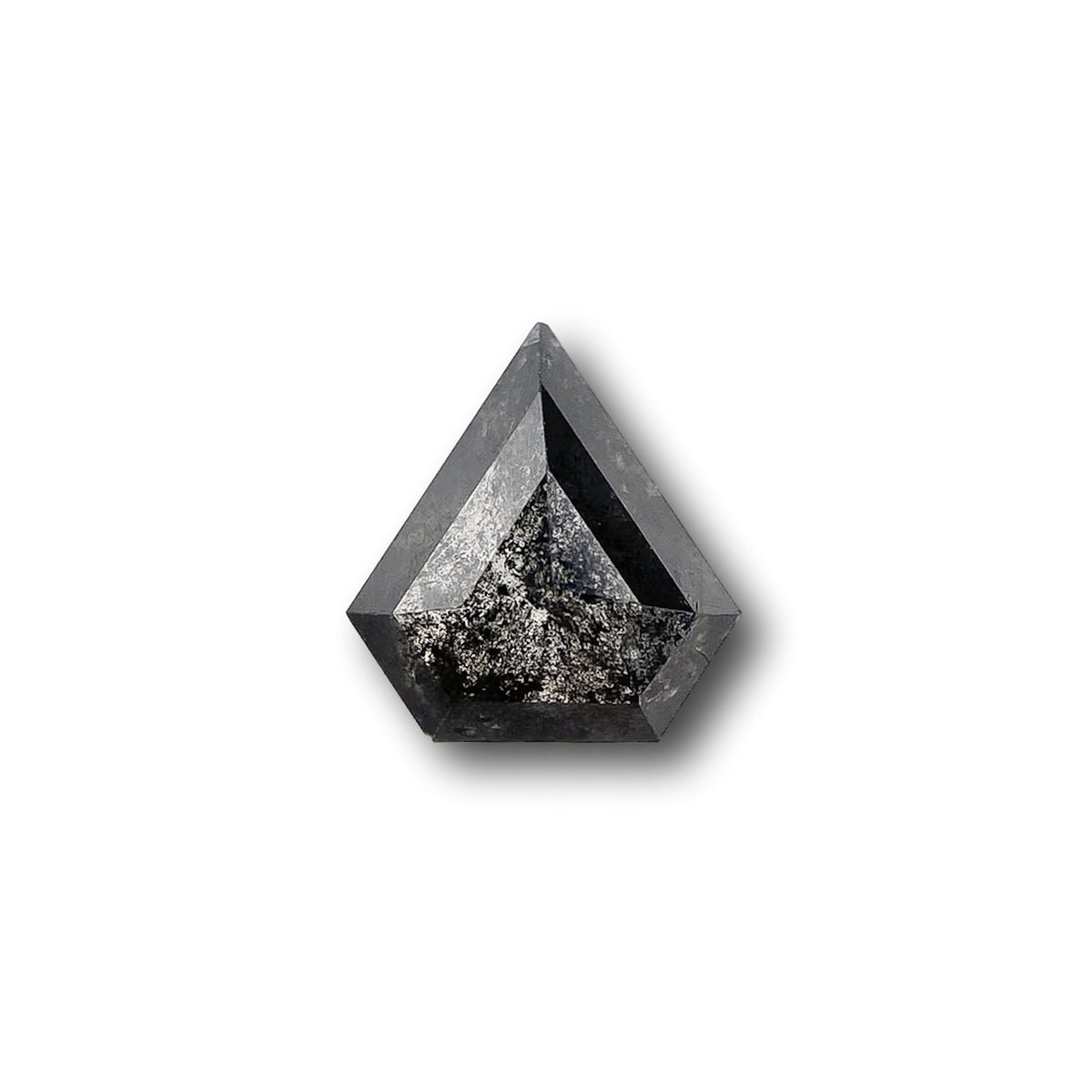 0.69ct | Rustic  Shield Shape Step Cut Diamond - Modern Rustic Diamond