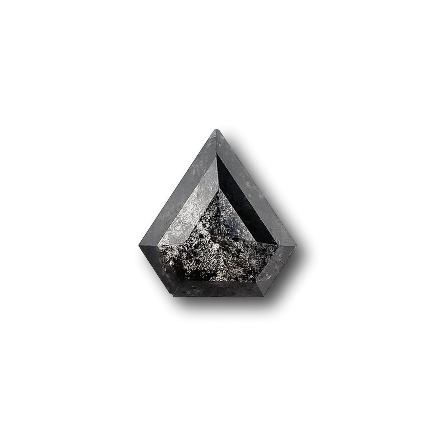 0.69ct | Rustic  Shield Shape Step Cut Diamond - Modern Rustic Diamond