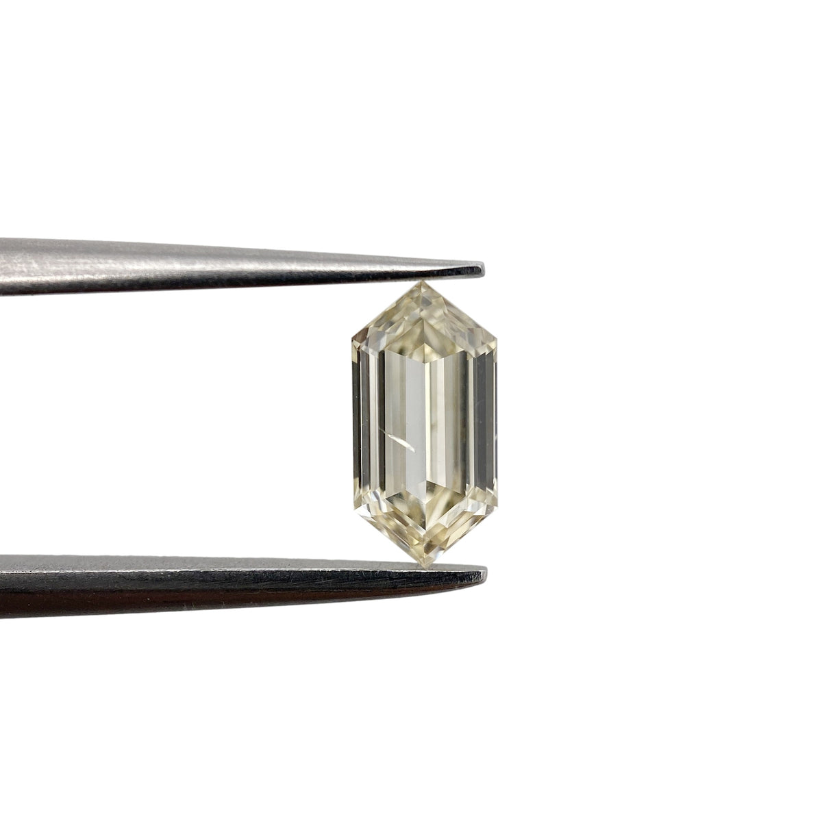 0.70ct | Champagne VS-SI Hexagon Shape Step Cut Diamond - Modern Rustic Diamond