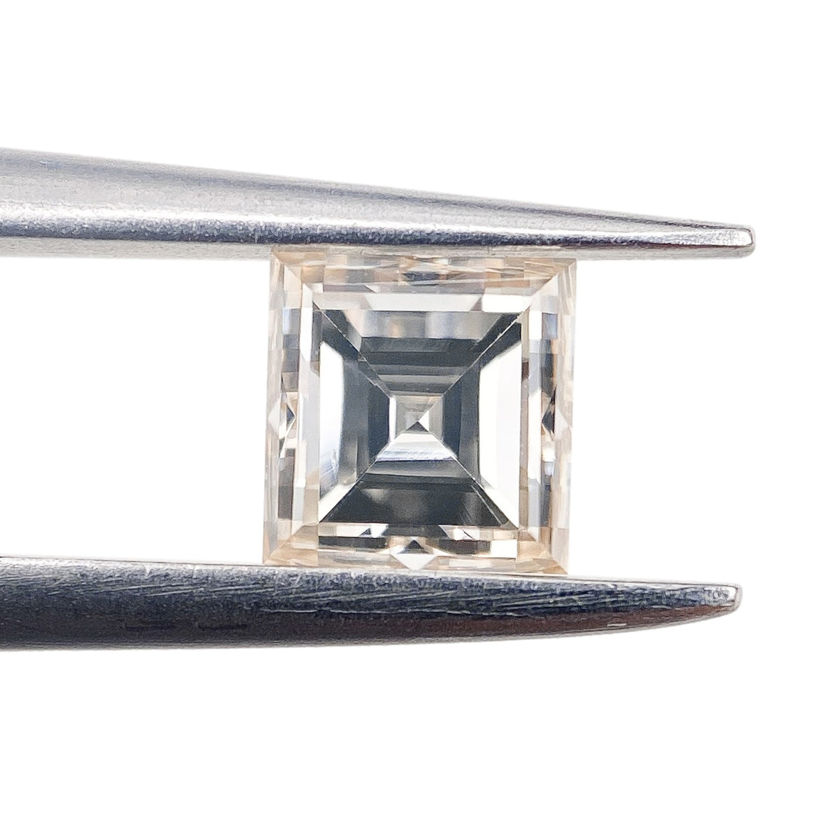 0.71ct | L/VS Carre Shape Step Cut Diamond - Modern Rustic Diamond
