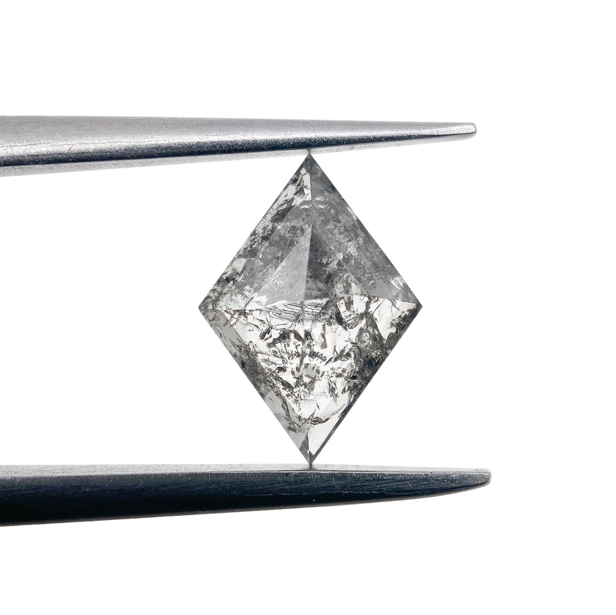 0.71ct | Rustic Lozenge Shape Rose Cut Diamond - Modern Rustic Diamond