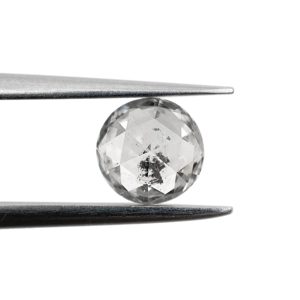 0.71ct | Rustic Round Shape Rose Cut Diamond - Modern Rustic Diamond